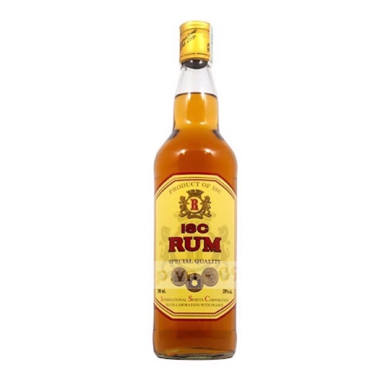 Rum ISC 100ml làm bánh ( tách từ chai 700ml)