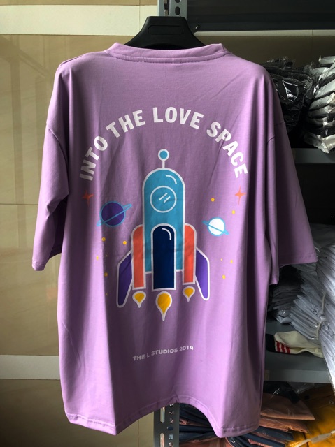 [Mã FASHIONHOT19 giảm 10K đơn bất kỳ] Áo Thun VŨ TRỤ TÍM SPACE Unisex 1hitshop | BigBuy360 - bigbuy360.vn