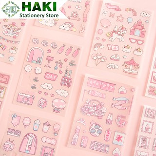 Sticker cute hoạt hình dễ thương haki - ảnh sản phẩm 5