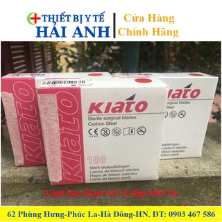 Lưỡi Dao Mổ Số 15 Kiato ẤN ĐỘ