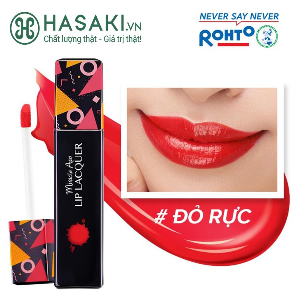 Son Kem Dạng Bóng Miracle Apo Lip Lacquer 3ml