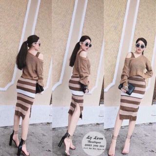 🔥🔥SET LEN TĂM PHỐI ÁO CHẤT MỊN🔥🔥