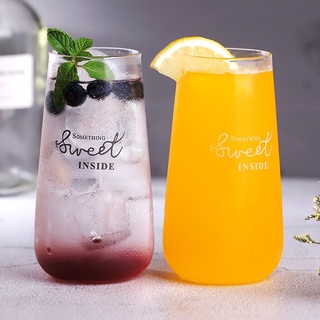 (SẴN) Cốc Thuỷ tinh in chữ sweet hàng LOẠI 1, cốc sinh tố sweet chịu nhiệt cao cấp không chì