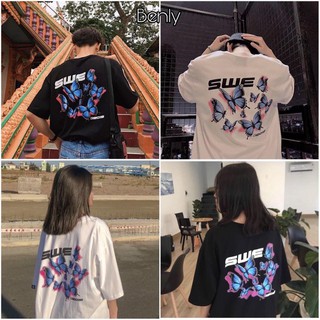 Áo Thun SWE BƯỚM Unisex Freeship