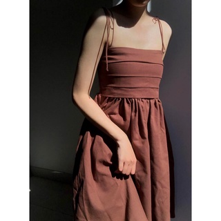 Váy linen phong cách vintage