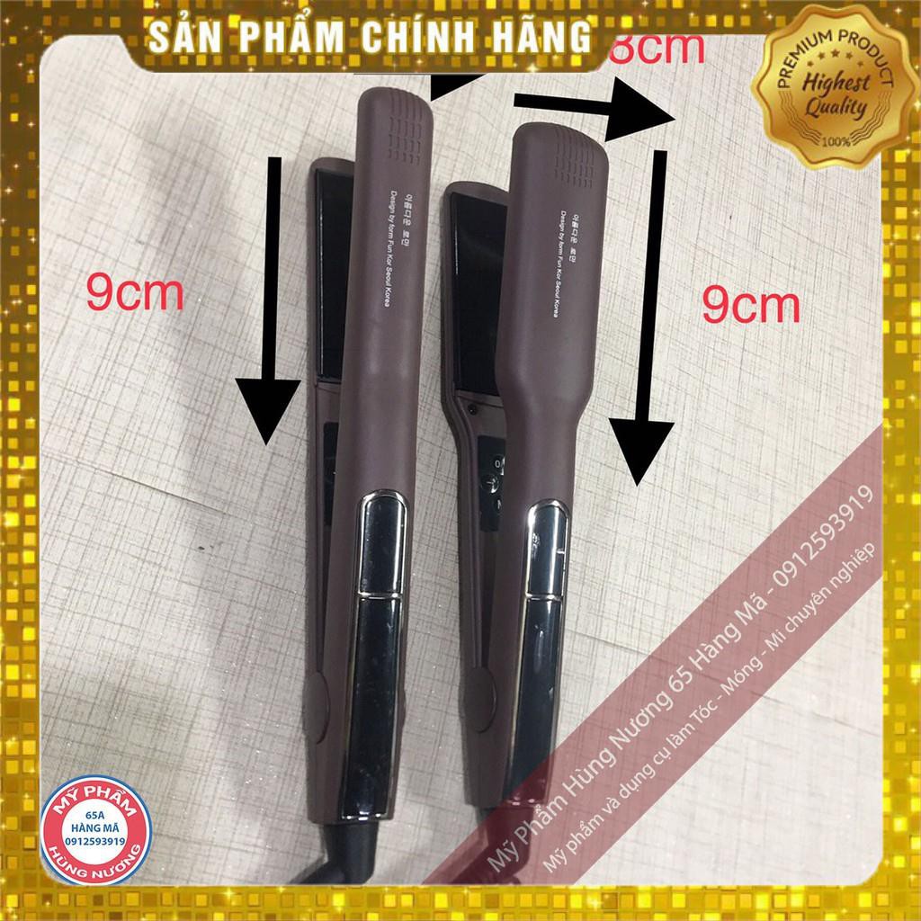 Máy duỗi tóc là tóc Hàn quốc 2 bản To Bé dùng cá nhân và salon chuyên nghiệp