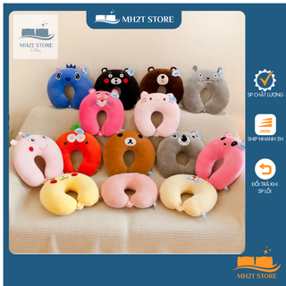 Gối cổ họa tiết cao cấp siêu mịn mh2t store
