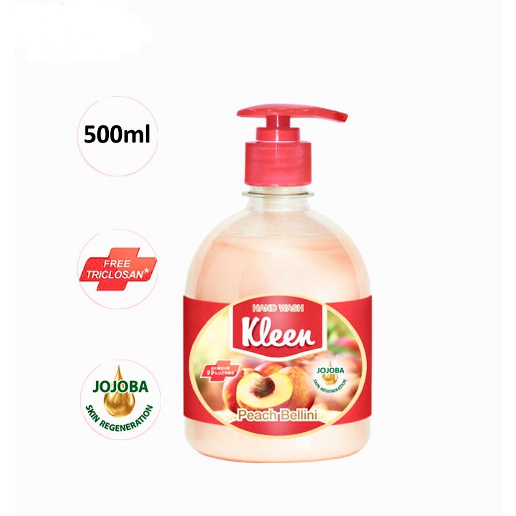 Sữa Rửa Tay Kleen 500ml [4 hương thơm]