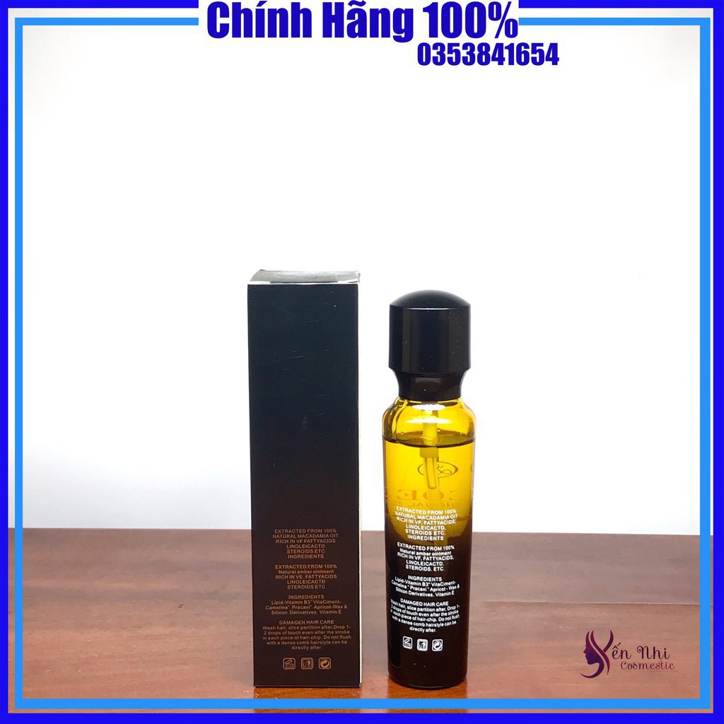 tinh dầu argan coco serum dưỡng tóc uốn Luodais hương nước hoa, Mỹ phẩm tóc chính hãng  DT18