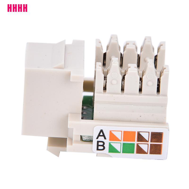 Đầu Kết Nối Mạng Lan CAT5 RJ45 Màu Trắng