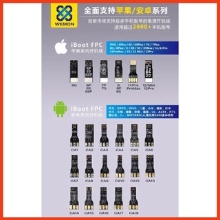 [DCSC] Dây cấp nguồn iP - Android Wemon S115 Pro (6 đầu từ 6G đến 13 Pro Max + 17 đầu Andoid)
