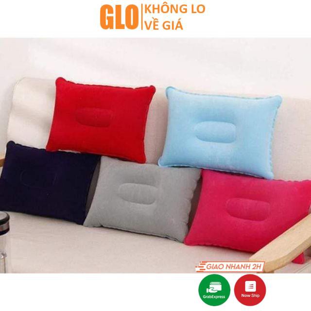 Gối Hơi Du Lịch Tựa Lưng Hình Vuông 38x24cm