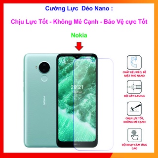 Cường lực nokia : g21 , g11 , g10 , c20 , c30 . cường lực nano, dẻo , trong suốt ,bảo vệ cực tốt .
