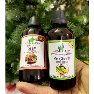 Tinh dầu Quế nhà làm 100% nguyên chất : đuổi côn trùng , thơm phòng : 100ml - 50ml-30ml-10ml