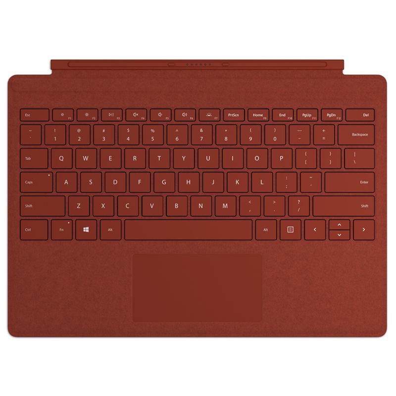 Bàn phím Microsoft Surface Pro Signature Type Cover (Poppy Red FFQ-00115/Ice Blue FFQ-00135)