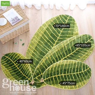 THẢM LÔNG LEN HÌNH CHIẾC LÁ