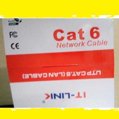 cáp mạng IT LINK Cat6 UTP loại tốt - Cáp mạng CAT6 UTP chính hãng IT - Link 305m tiết diện 0,42mm - mới 2022