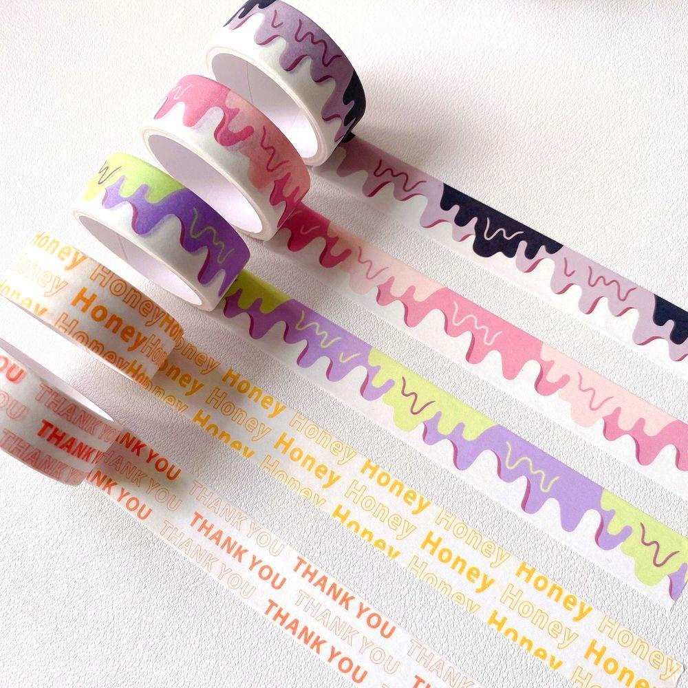 Sticker Giấy Dán Trang Trí Sổ Tay Hình Hoạt Hình Chữ Thank You DIY
