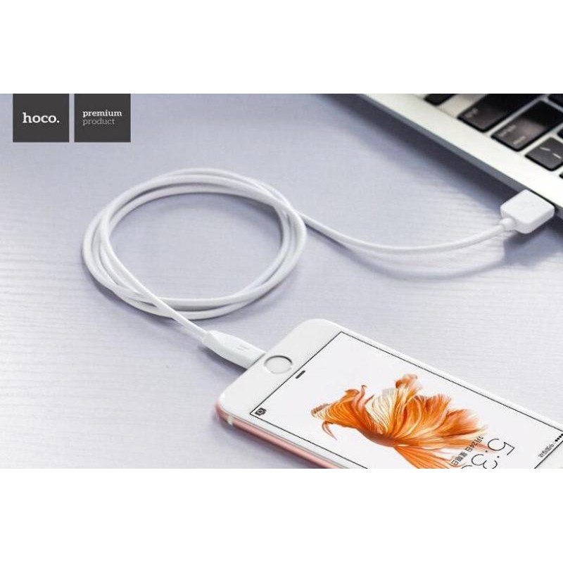 Cáp Sạc ip💝SIÊU BỀN💝Dây Sạc IPHoco X1 Cáp Sạc Truyền Dữ Liệu Hoco Cho ip/tablet táo BH 12T