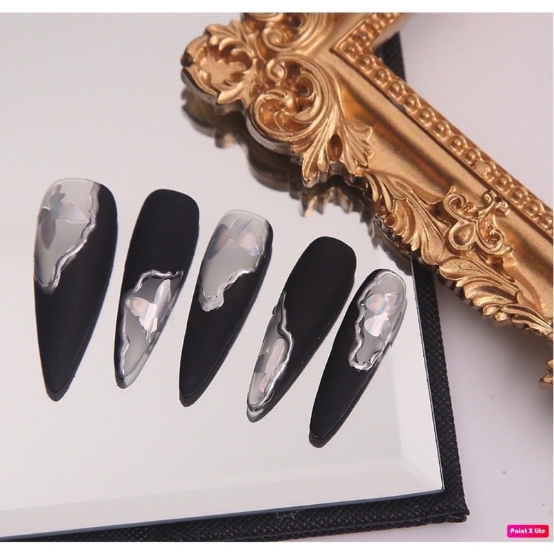 Gel vẽ metan huaxi, nhũ vẽ viền móng tráng gương nhanh- Cheap nail