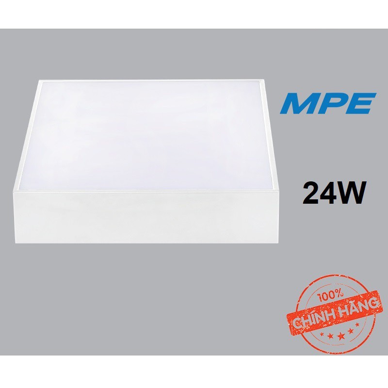 [Hàng Chính Hãng] Đèn LED MPE Downlight (series SSDL) 16W, 24W Ánh sáng Trắng, Trung Tính, Vàng, 3 Chế Độ Màu