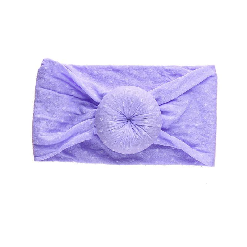 Băng Đô Thắt Nút Bằng Nylon Co Giãn Thời Trang Làm Phụ Kiện Chụp Ảnh Cho Bé Sơ Sinh