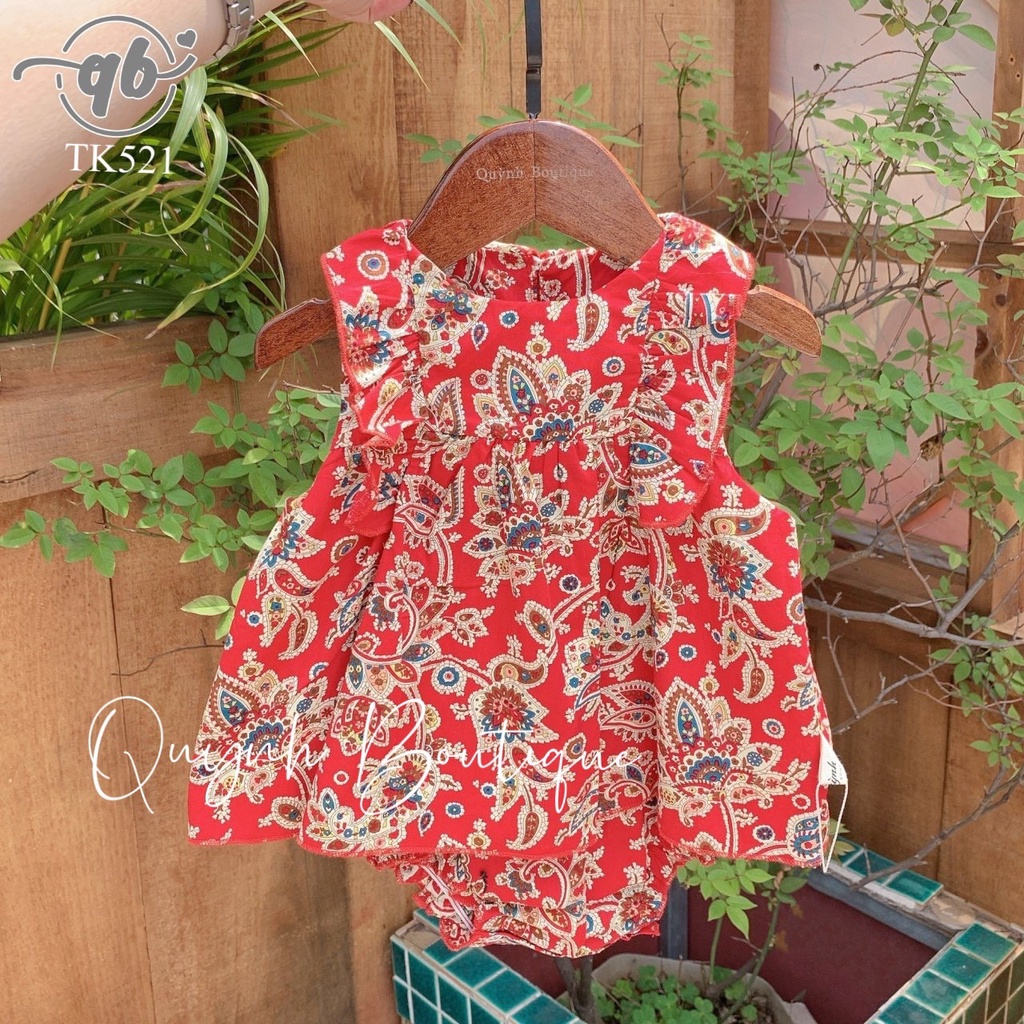Quần áo trẻ em Quỳnh Boutique Mẫu váy body siêu xinh cho bé