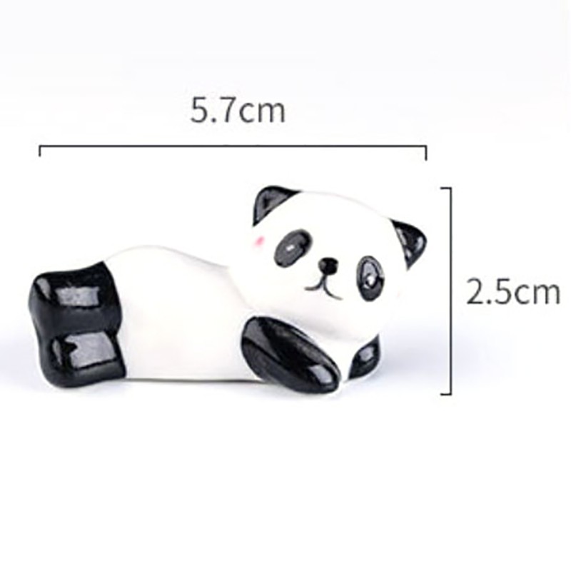 Giá Đỡ Đũa Bằng Sứ Hình Gấu Trúc Hoạt Hình Dành Cho Nhà Bếp