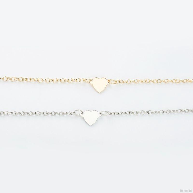 Vòng đeo tay kiểu Bohemian mặt tim đầy cá tính