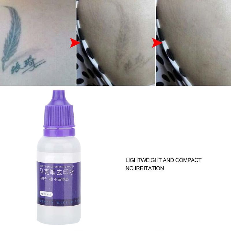15ml Mark Pen Mark Removal Erasing Liquid Marker Tool Eraser Cleanser Accessory