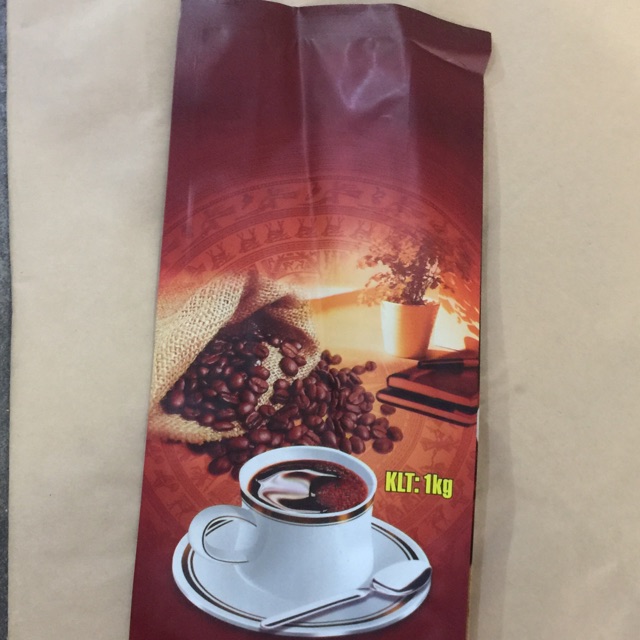 1kg túi cafee in size đựng 500g và 1000g