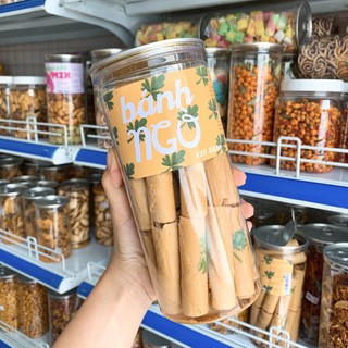 Bánh ống ngò nhân bơ đậu phộng