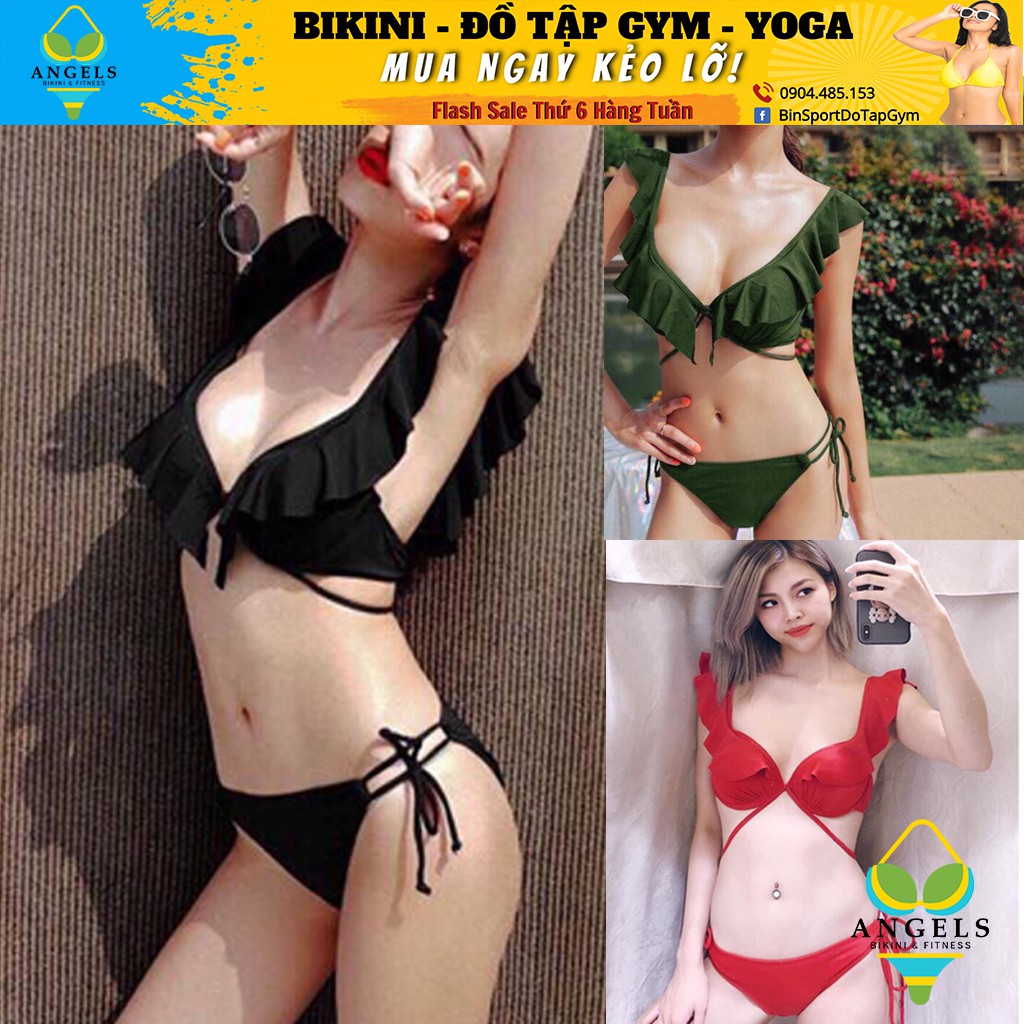 Bikini cánh tiên tam giác,Bộ Đồ Bơi Hai Mảnh sexy BHV024 [ Giá Sỉ ]