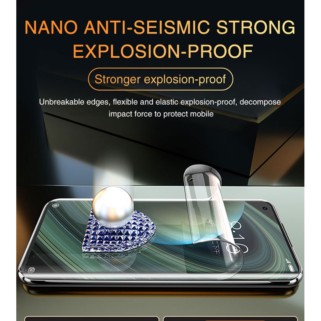 Màng mềm hydrogel bao phủ đầy đủ Xiaomi 11 Lite 5G NE Mi 11 Lite 11i 11T Pro Note 10 Mi 10i 10T Pro 5G CC9 CC9e Poco X4 GT X3 NFC F4 10T Lite 5G bảo vệ màn hình