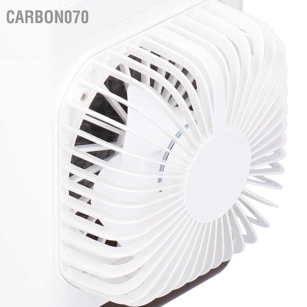 [Hàng Sẵn] Quạt Điều Hòa Mini tạo độ ẩm để bàn di động Sạc USB cho văn phòng tại nhà【Carbon070】