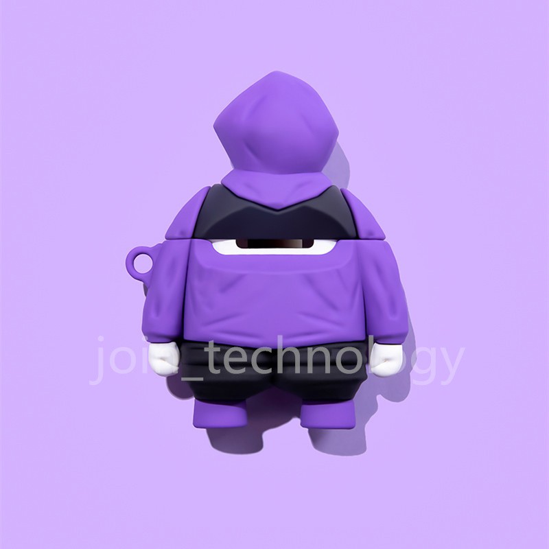 Vỏ Bảo Vệ Hộp Sạc Tai nghe không dây Airpods 1 / 2 Bằng Silicon Mềm Họa Tiết Hoạt Hình Dễ Thương
