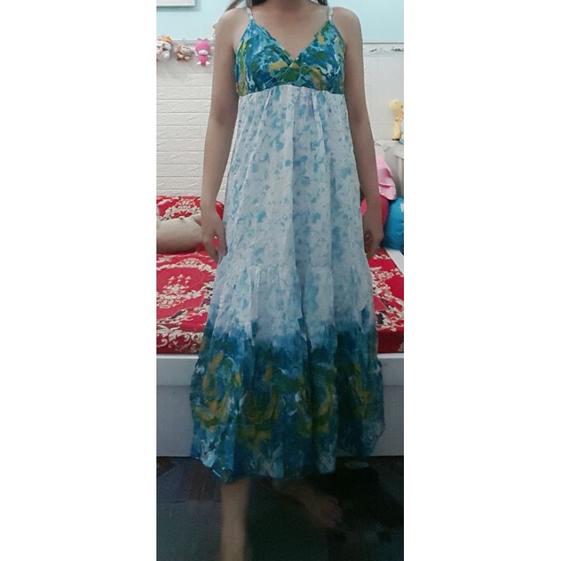 Đầm maxi  size 60kg thanh lý .