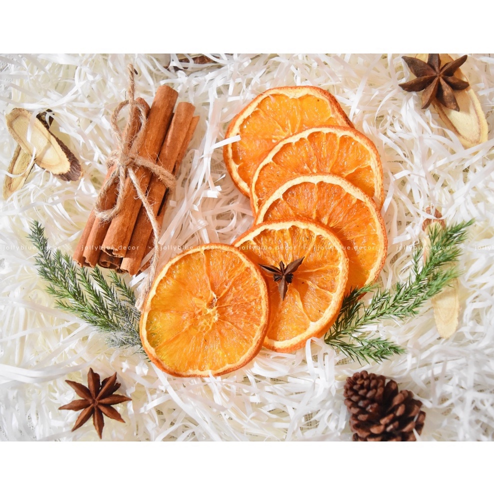 Set cam quế trang trí giáng sinh 🌲🍊🪵 - jollyblue