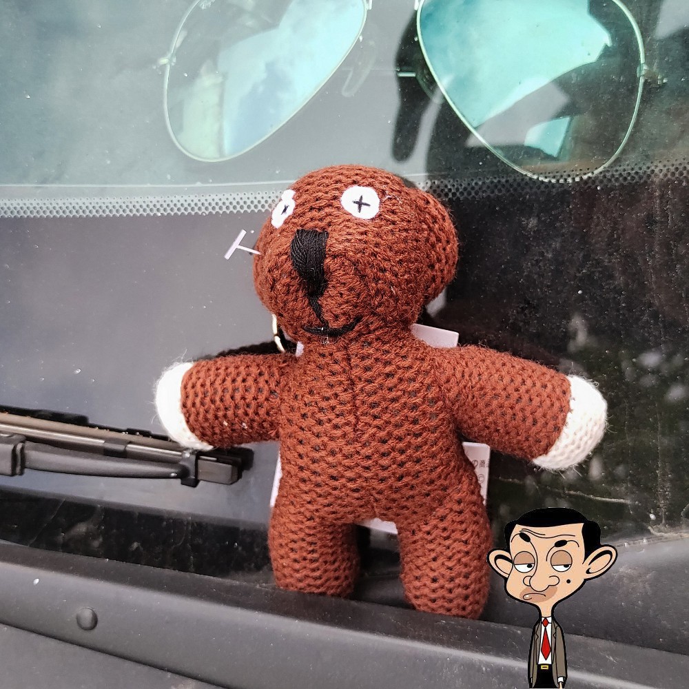 Móc khóa Gấu bông Teddy Mr.Bean phiên bản mini kích thước 12cm