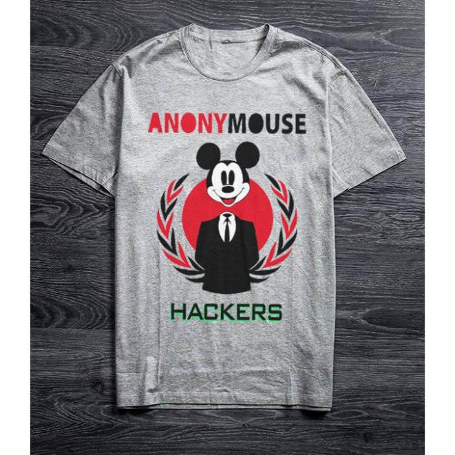 [Hàng Độc] Áo thun Hacker ANONYMOUSE Siêu Hot | Hàng Độc | Áo Hacker (Ảnh thật)