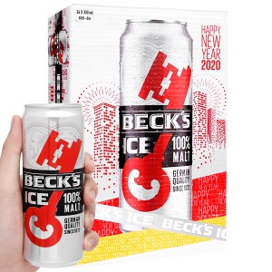 Thùng bia Beck's ice 24 lon date mới