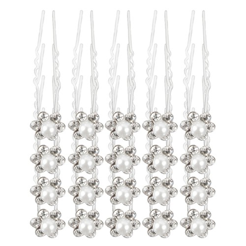 Bộ 20 Trâm CàI TóC ĐíNh Hoa Giả Xinh XắN