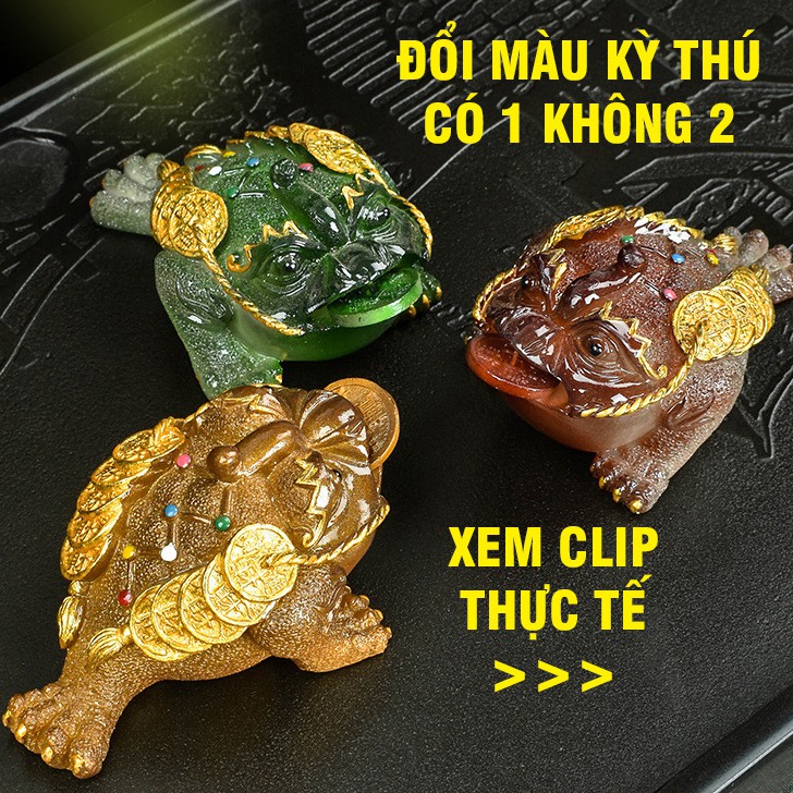 CÓC NGẬM TIỀN ĐỔI MÀU BÀN TRÀ, CÓC THẦN TÀI, CÓC BA CHÂN, CÓC THIỀM THỪ PHONG THỦY