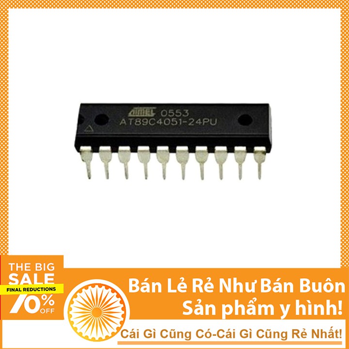 Vi Điều Khiển 89C4051 Dip20