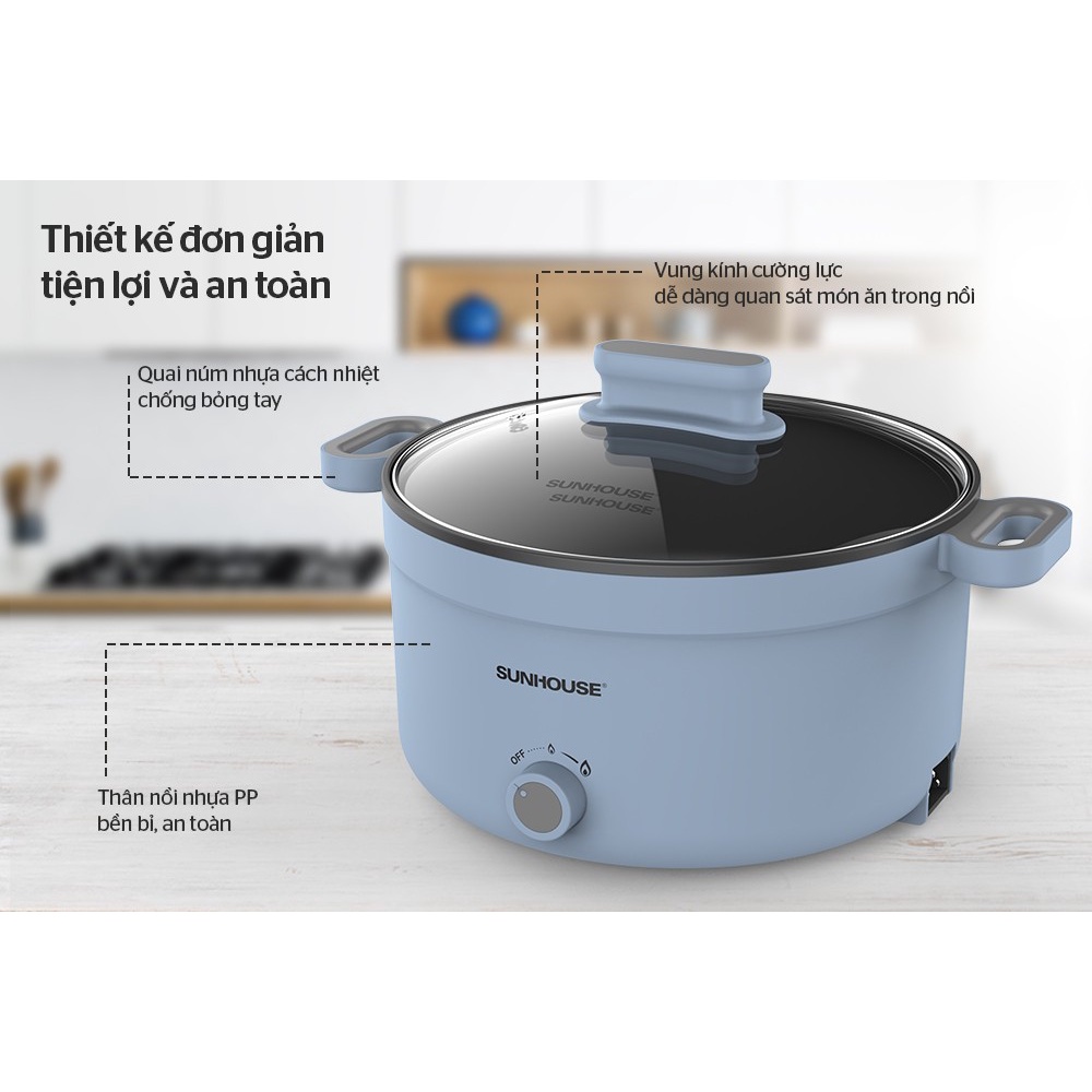 LẨU ĐIỆN 3.5L SUNHOUSE SHD4528