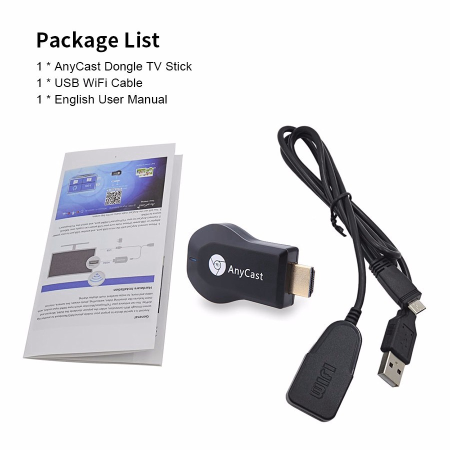 USB phát wifi Anycast M2 M4 plus M9 HDMI bluetooth không dây hiển thị HDMI TV
