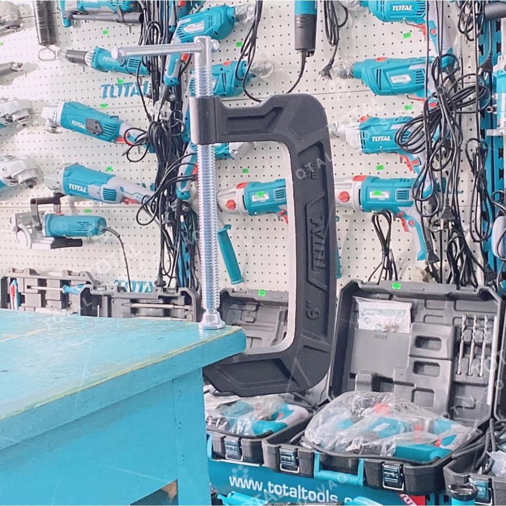 Cảo chữ C Kẹp gỗ chữ G ( C) 4 5 6 &quot;  inch Total 4 &quot; THT13141,  5&quot; THT13151, 6&quot; THT13161 Chất liệu thép cao cấp