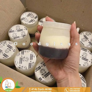 Set 50 hũ nhựa đựng sữa chua caramen 200ML