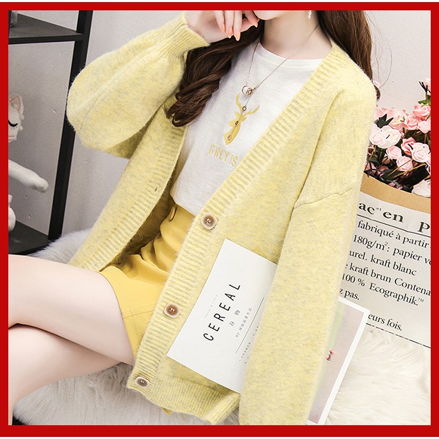 [Hàng loại 1] Áo Cardigan khoác len dáng ngắn cao cấp | BigBuy360 - bigbuy360.vn