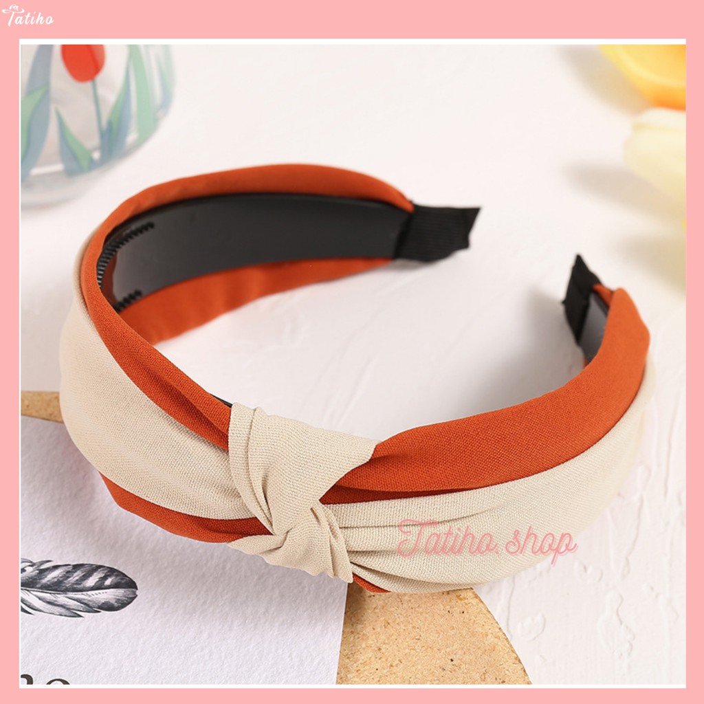 [Hàng Xịn, Giá Tốt] Cài Tóc Băng Đô Vải 2 Màu Phong Cách Hàn Quốc - Mã CT000